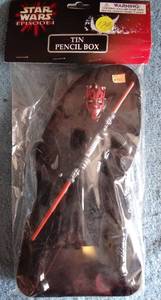 lot 179 image: STAR WARS COLLECTIBLE TIN PENCIL BOX - SEALED PACKAGE
