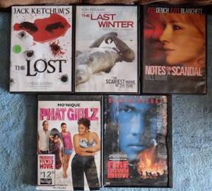 lot 183 image: ASSORTMENT OF DVDs AS SHOWN