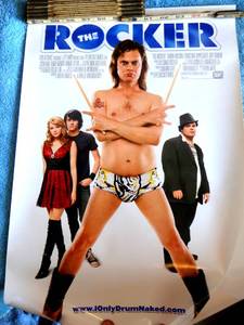 lot 187 image: THE ROCKER 2008 Rainn Wilson, Christina Applegate, Jeff Garlin-Mini Poster - 13 X 18
