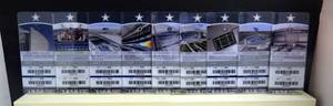lot 5 image: 2009 INAUGURAL TICKET COLLECTION - DALLAS COWBOYS HOME GAME SERIES - WILL MAKE AWESOME DISPLAY