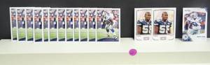 lot 60 image: NICE CARD LOT OF DALLAS COWBOYS BRADIE JAMES - 15 TOTAL