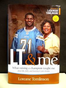 lot 111 image: AUTHENTIC AUTOGRAPHED BOOK - LT & ME SIGNED BY LTS MOM LOREANE TOMLINSON - $$$