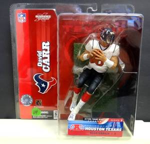 lot 114 image: MINT McFarlane David Carr CHASE NFL Figure Houston Texans Series 7 - $$$