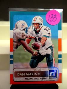 lot 133 image: 2015 Panini Donruss DAN MARINO Base #170 Dolphins