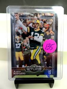 lot 135 image: Aaron Rodgers 2015 Topps Fantasy Studs #309 MT Packers QB Future HOF
