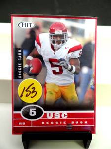 lot 153 image: ROOKIE CARD - 2006 SAGE HIT REGGIE BUSH ROOKIE CARD #55