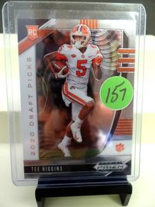 lot 157 image: ROOKIE CARD - TEE HIGGINS 2020 PRIZM DPS DRAFT PICKS ROOKIE CARD #107 CINCINNATI BENGALS NM