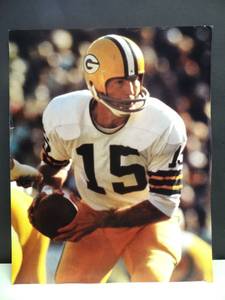 lot 167 image: GREEN BAY PACKERS LEGEND - BART STARR 8 12 X 11 PHOTO - READY TO FRAME
