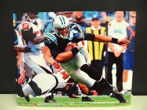 lot 172 image: PROFESSIONAL 8 X 10 PHOTO - CAROLINA PANTHERS QB CAM NEWTON