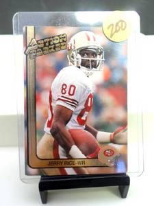 lot 200 image: 1991 ACTION PACKED FOOTBALL #248 JERRY RICE SAN FRANCISCO 49ers $$