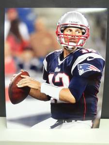 lot 210 image: PROFESSIONAL 8 X 10 PHOTO - THE G.O.A.T NEW ENGLAND PATRIOTS TOM BRADY