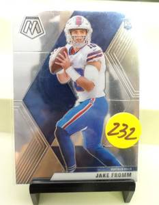lot 232 image: ROOKIE CARD - 2020 Mosaic - JAKE FROMM - Rookie Card RC #242 - Bills