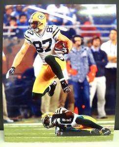 lot 235 image: PROFESSIONAL 8 X 10 PHOTO - GREEN BAY PACKERS JORDY NELSON