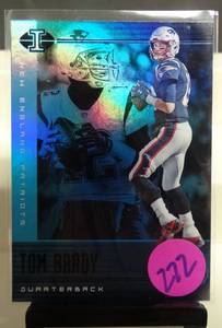 lot 272 image: Tom Brady 2019 Illusions Blue Sapphire #65 New England Patriots $$$