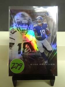 lot 279 image: ROOKIE CARD - 2020 PANINI ILLUSIONS JUSTIN JEFFERSON MINNESOTA VIKINGS ROOKIE CARD #22 MINT