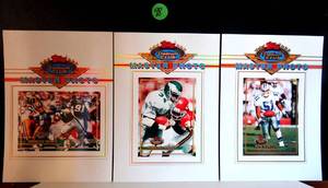lot 98 image: SET OF 3 - VINTAGE TOPPS STADIUM CLUB MASTER PHOTO COLLECTION