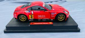 lot 119 image: Hasemisport Endless Z Muscle Machines Japan GT Championship 2003 series 124 scale on Stand