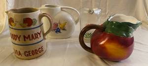 lot 60 image: 4 Pitchers