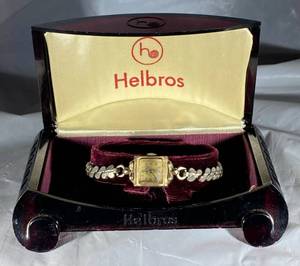 lot 156 image: Helbros Ladies Watch in Helbros Watch box