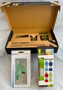 lot 201 image: Collapsible Travel Bottle Boogie pen Man Tools Toolbox Skin care for men