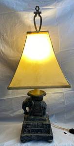 lot 208 image: Elephant Lamp