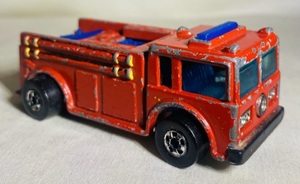 lot 182 image: 1977 Hot Wheels Car 1977 Hot Wheels Car 1983 Hot Wheels Car 1976 Hot Wheels Fire-eater Firetruck 1989 Hot Wheels Range Rover