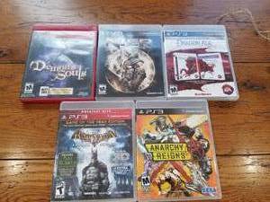 lot 100 image: PS3 games - playstation 3
