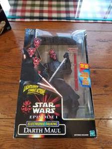 lot 57 image: Star Wars - Darth Maul action figure