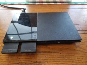 lot 15 image: Sony playstation 2 game console