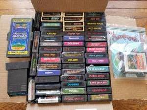 lot 80 image: Vintage Atari games