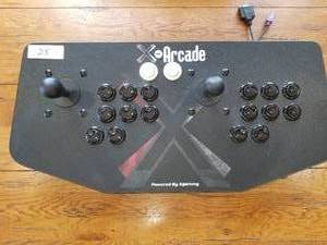 lot 114 image: X-Arcade game control console