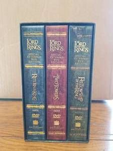 lot 21 image: Lord of the Rings special extended DVD collection