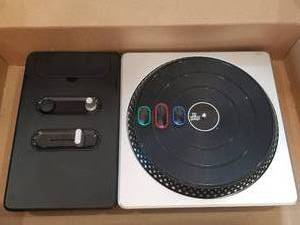 lot 146 image: Xbox 360 DJ Hero controller and game