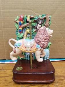 lot 96 image: Carousel Collection 4th edition music Lion carousel