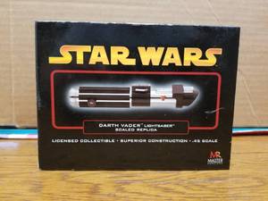 lot 99 image: Star Wars - Darth Vader Lightsaber scaled replica