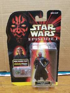 lot 107 image: Star Wars - Darth Maul action figure