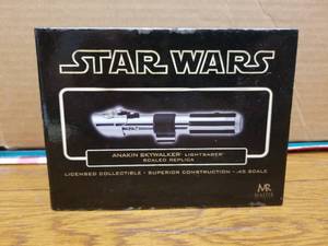 lot 108 image: Star Wars - Anakin Skywalker Lightsaber scaled replica