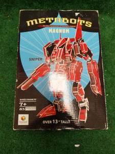 lot 154 image: Metabots magnum - sniper - 3D puzzle