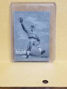 lot 149 image: 1934-36 Batter-Up #46 Sam Leslie Brooklyn Dodgers - Authenticity Unknown