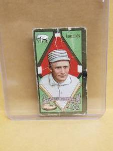 lot 9 image: 1911 T205 Fred Hartsel baseball card - Authenticity unknown
