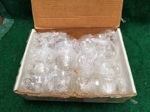 lot 256 image: Punch bowl glasses