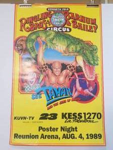 lot 135 image: Ringling Brothers and Barnum and Bailey Show Poster