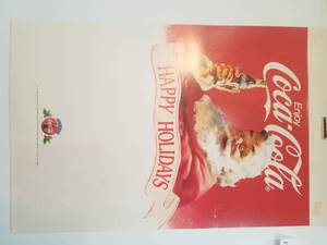 lot 139 image: Coca Cola advertisement piece