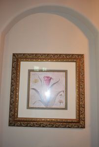 lot 26 image: Floral Framed Wall Art