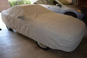 lot 46 image: Custom Built Car Cover for 1988 Toyota Supra, by Block It Evolution