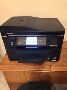 lot 44 image: Epson Workforce 840 Printer Model C423A PLUS Printer Cartridges