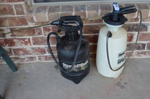 lot 102 image: 2 Sprayers Ortho and 2 Gallon Wood & Masonry