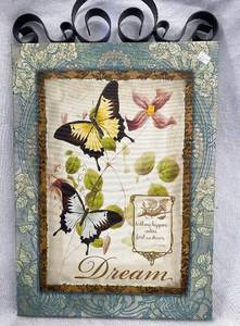 lot 727 image: Dream wall dcor on canvas