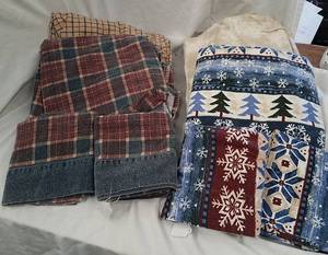 lot 613 image: 2 sets of full size flannel sheets
