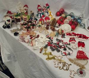 lot 644 image: Unbreakable Christmas Ornaments